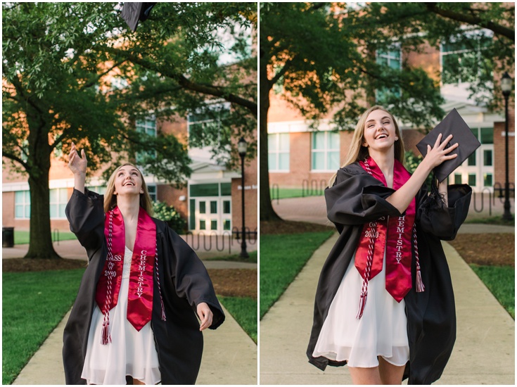 Salisbury University Graduation Photography Bailey & Cassidy Laura