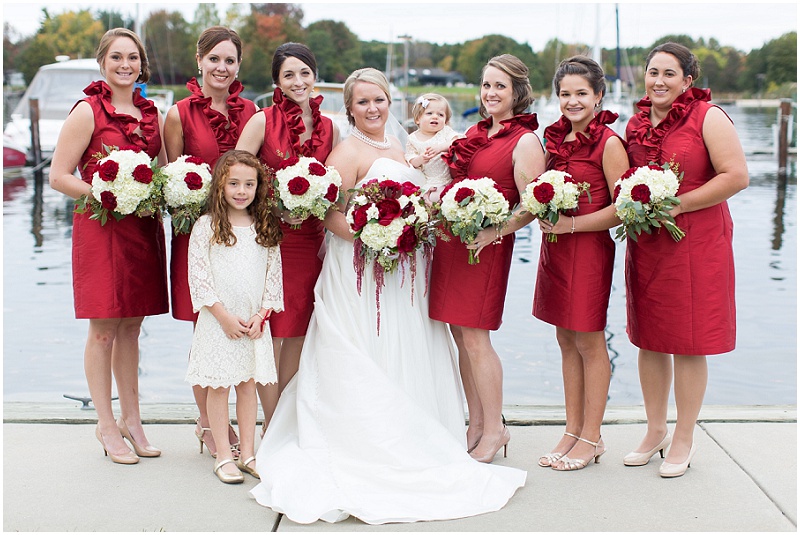 miles river yacht club wedding