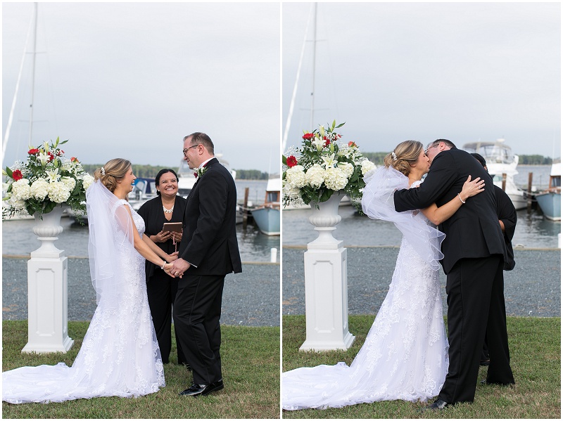 miles river yacht club wedding