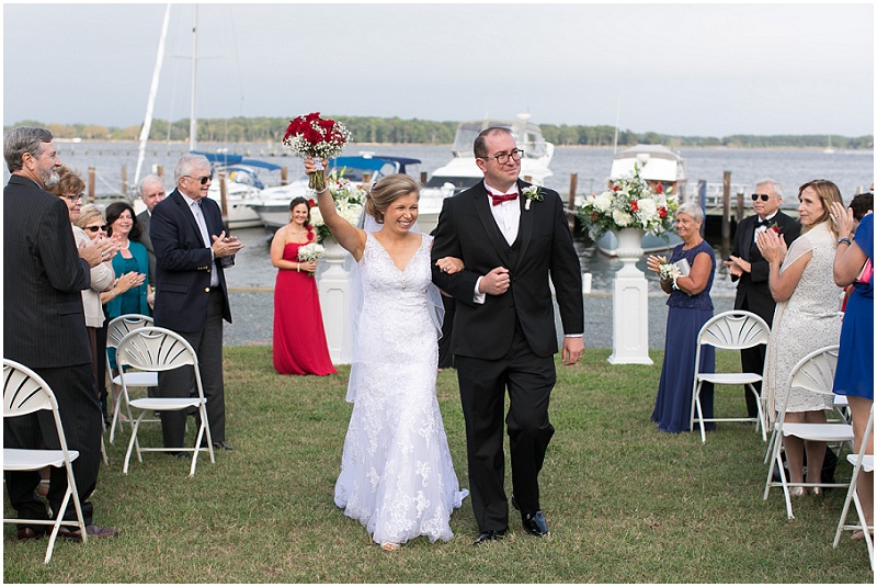 miles river yacht club wedding